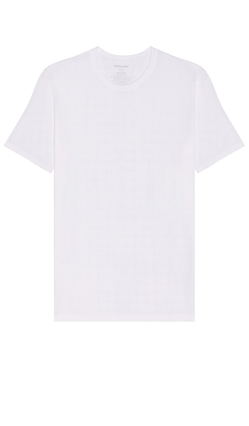 Tommy John 2 Pack Stay Tucked Undershirt in White - Tommy John - Lot de 2 maillots de corps Stay Tucked - Blanc - Tommy John 2 件装白色 Tucked 背心 - Tommy John 2er-Pack Stay Tucked Unterhemden in Weiß - Tommy John 2 팩 스테이 턱드 언더셔츠 화이트 색상 - Tommy John, confezione da 2 canottiere Stay Tucked in bianco