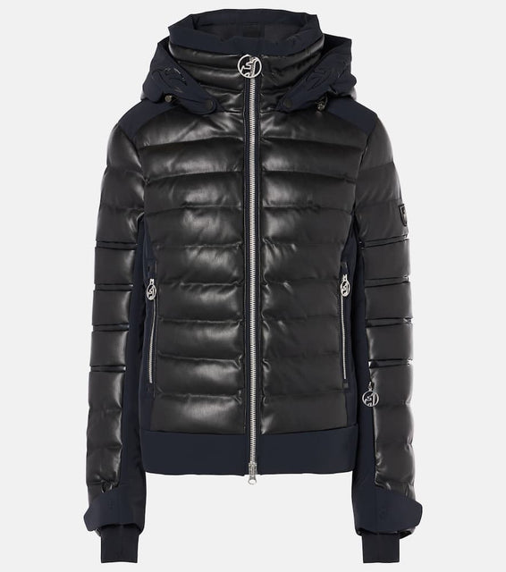 Toni Sailer Adele faux leather ski jacket