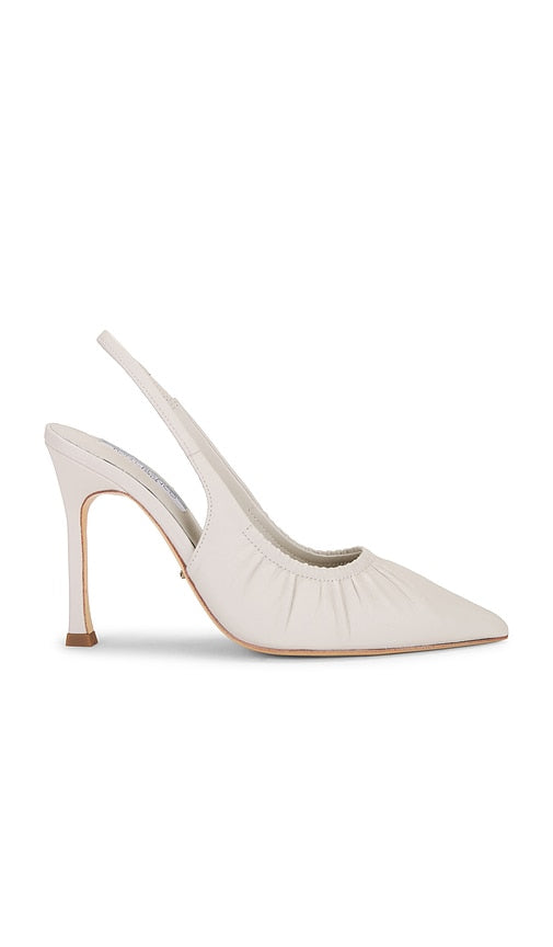 Tony Bianco Anne Pump in White | Dove Pump Heels for Women