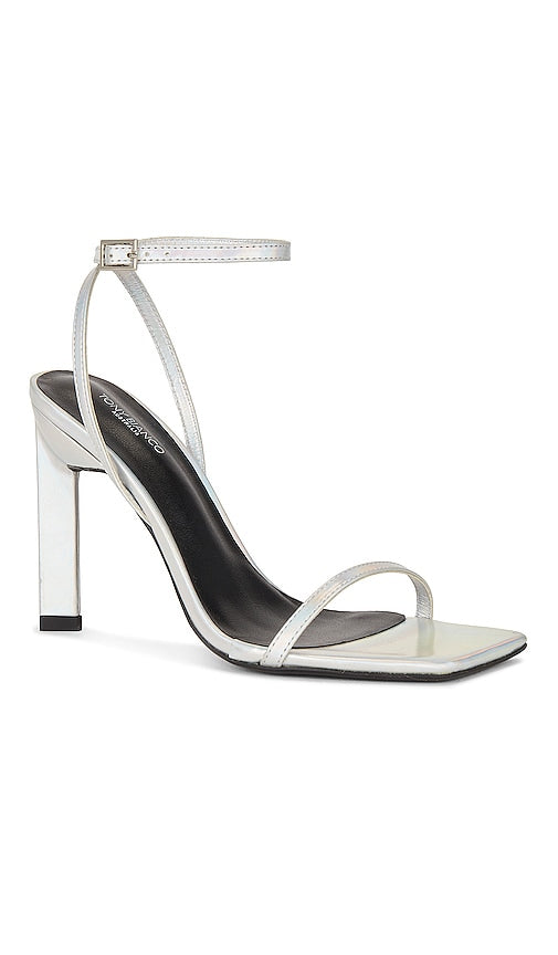 Tony Bianco Banji Sandal in Metallic Silver