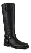 Tony Bianco Biker Boot in Black