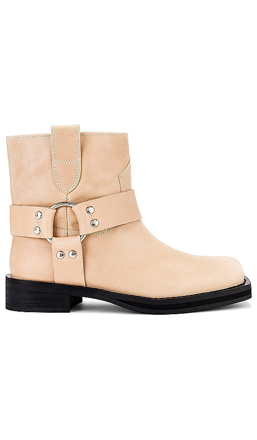 Tony Bianco Bikey Boot in Beige - Botte Bikey Tony Bianco en beige - Tony Bianco 米色自行车靴 - Tony Bianco Bikey Boot in Beige - Tony Bianco 바이키 부츠 베이지색 - Stivaletto da ciclista Tony Bianco in beige