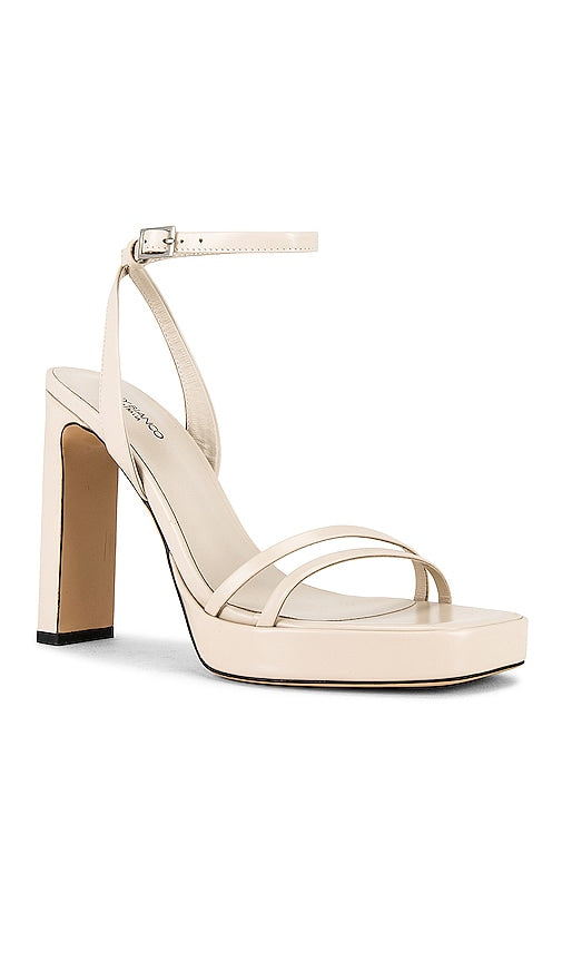 Tony Bianco Dandy Platform Sandal in White