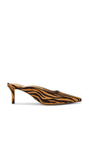 Tony Bianco Drax Pump in Brown | Brown Zebra Pump Heels for Women