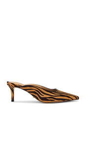 Tony Bianco Drax Pump in Brown | Brown Zebra Pump Heels for Women