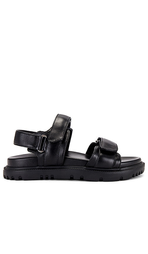Tony Bianco Falcon Slide in Black - Claquettes Tony Bianco Falcon en noir - Tony Bianco 黑色 Falcon 拖鞋 - Tony Bianco Falcon Slide in Schwarz - Tony Bianco 팔콘 슬라이드 블랙 색상 - Ciabatte Falcon Tony Bianco in nero