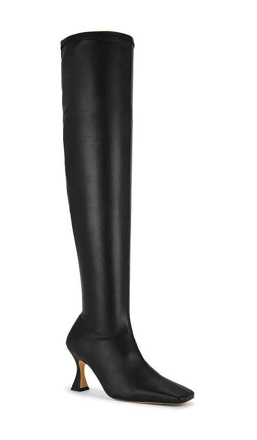 Tony Bianco Fancy Over The Knee Boot in Black