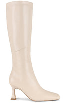 Tony Bianco Fantasy Heeled Boot in Cream - Botte à talons fantaisie Tony Bianco en crème - Tony Bianco 奶油色幻想高跟靴 - Tony Bianco Fantasy-Stiefel mit Absatz in Creme - Tony Bianco 판타지 힐 부츠 - Stivaletto con tacco Tony Bianco Fantasy in crema