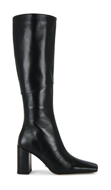 Tony Bianco Foxy Boot in Black | Black Venice Heeled Boots for Women