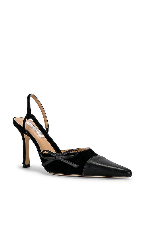 Tony Bianco Harmony Slingback in Black