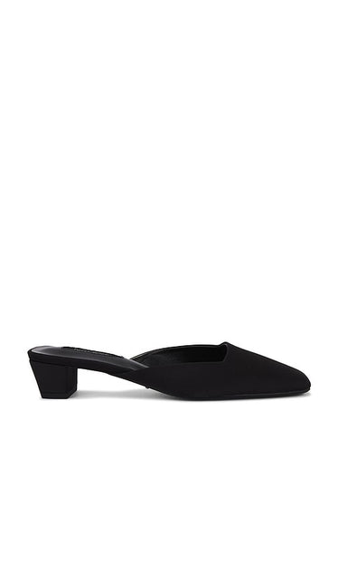 Tony Bianco Harriet Mule in Black | Black Black Heels for Women