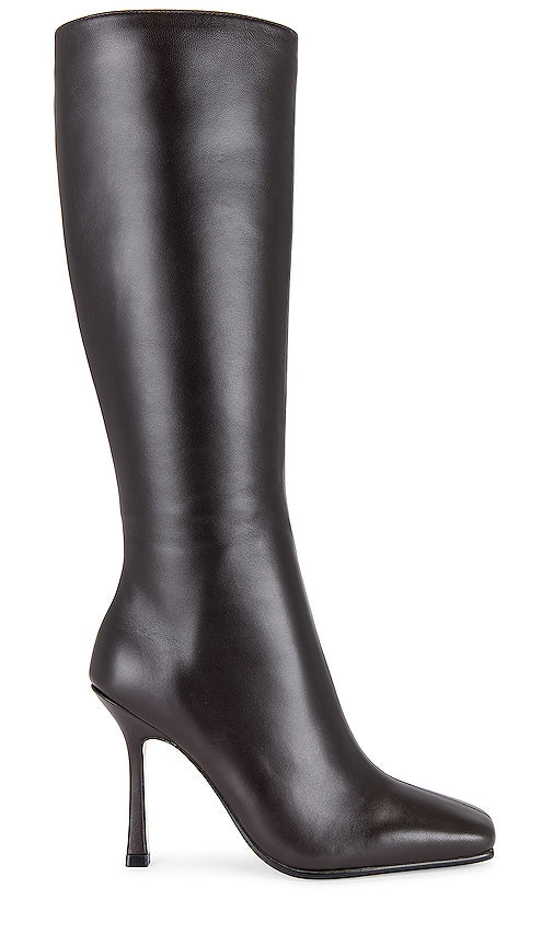 Tony Bianco Havana Heeled Boot in Chocolate - Tony Bianco Havana Bottine à talons en chocolat - Tony Bianco Havana 巧克力色高跟靴 - Tony Bianco Havana-Stiefel mit Absatz in Schokolade - Tony Bianco 초콜릿 Havana 힐 부츠 - Stivale con tacco Tony Bianco Havana color cioccolato