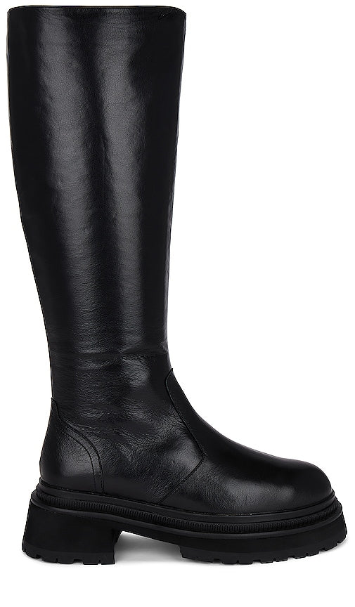 Tony Bianco Hitch Boot in Black - Botte d'attelage Tony Bianco en noir - Tony Bianco 黑色搭便靴 - Tony Bianco Hitch-Stiefel in Schwarz - Tony Bianco 히치 부츠 블랙 색상 - Stivale Tony Bianco con attacco in nero