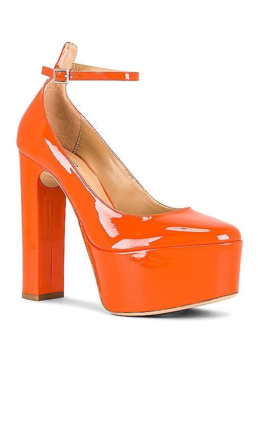 Tony Bianco Jaguar Platform Heel in Orange