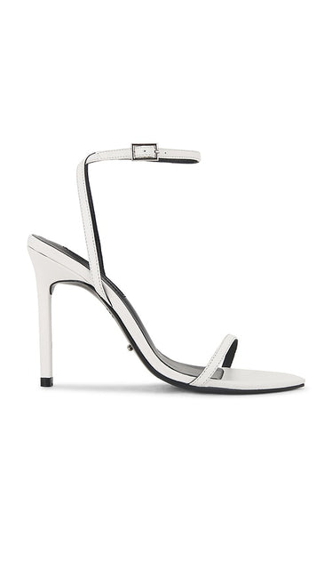 Tony Bianco Micky Sandal in White | White Open Toe Heels for Women