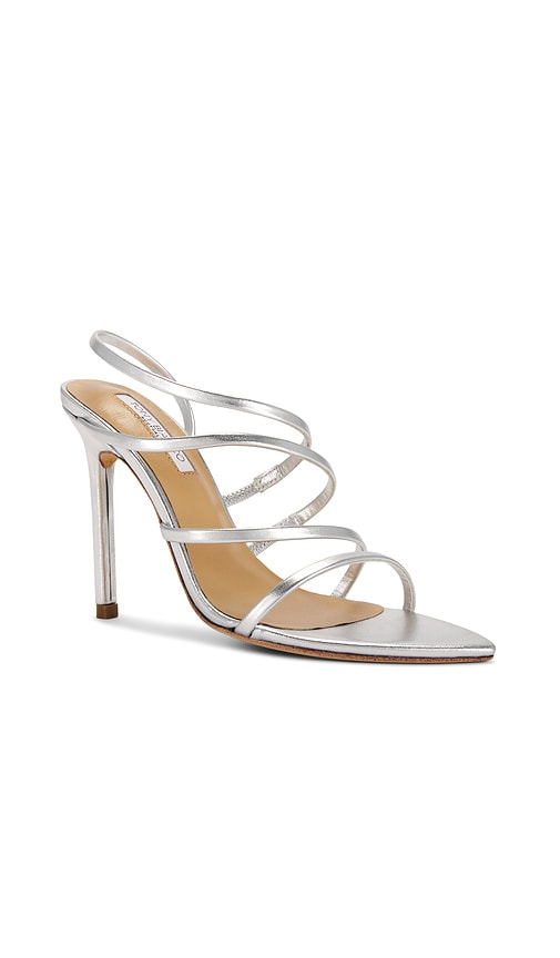Tony Bianco Milana Sandal in Metallic Silver