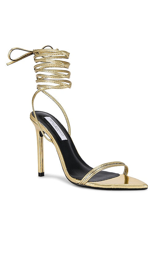 Tony Bianco Millie Sandal in Metallic Gold