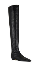 Tony Bianco Rally Over The Knee Boot in Black