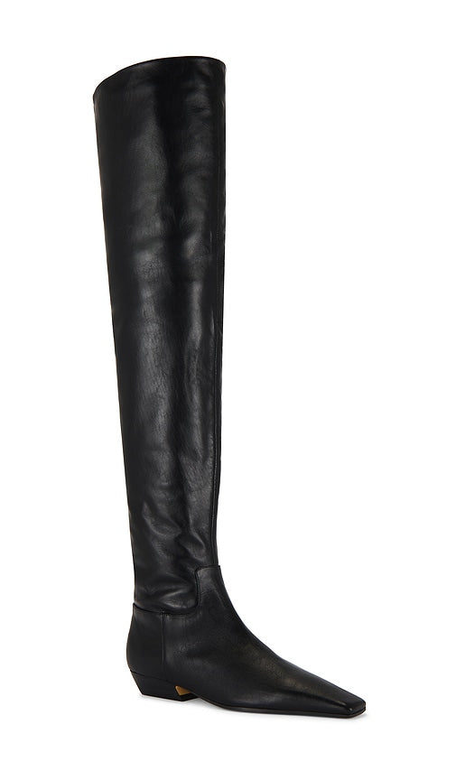 Tony Bianco Rally Over The Knee Boot in Black
