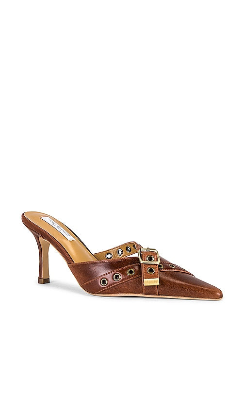 Tony Bianco Savoir Mule in Cognac
