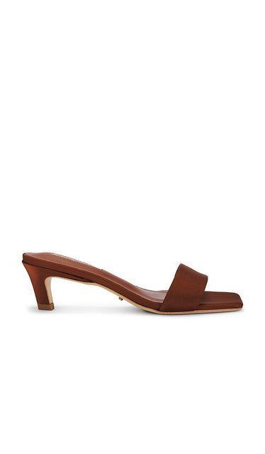 Tony Bianco Taylor Sandal in Brown | Rust Heeled Sandals for Women