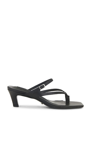Tony Bianco Trance Sandal in Black | Black Como Heeled Sandals for Women