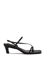 Tony Bianco Tulip Sandal in Chocolate | Chocolate Open Toe Heels for Women
