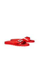 Tory Burch Buckle Slide in Red