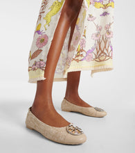 Tory Burch Claire tweed ballet flats
