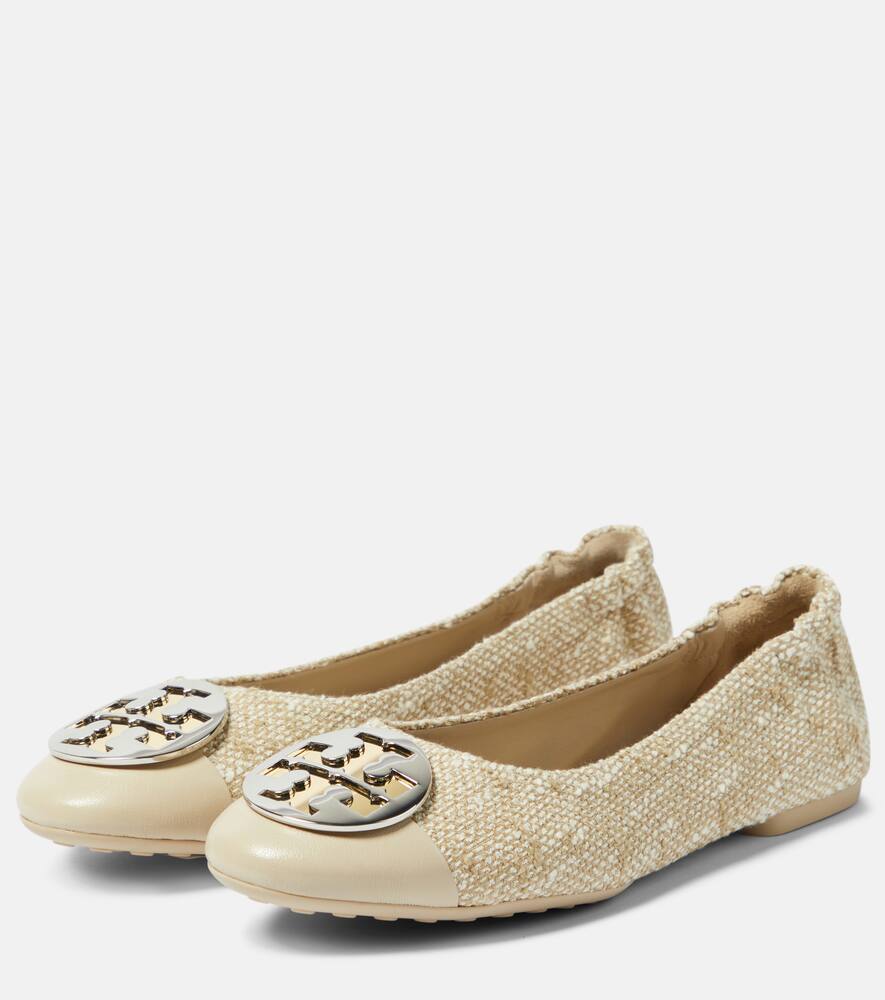 Tory Burch Claire tweed ballet flats