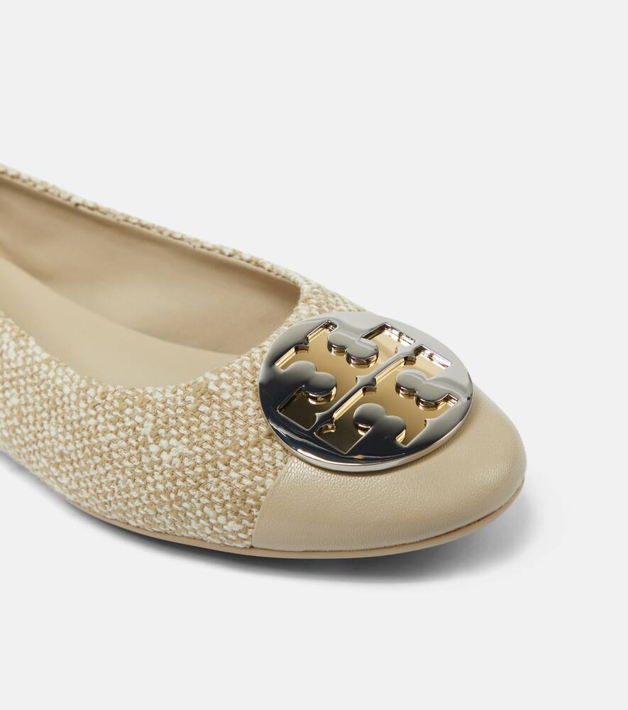 Tory Burch Claire tweed ballet flats