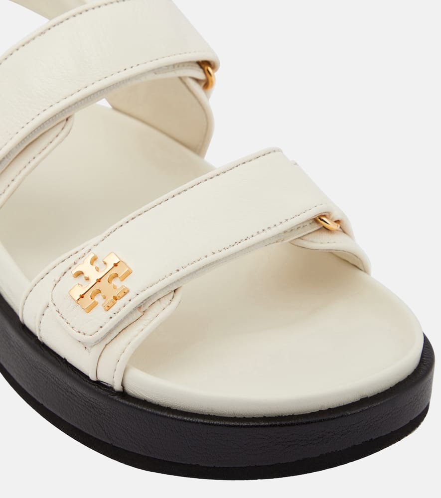 Tory Burch Double T leather sandals