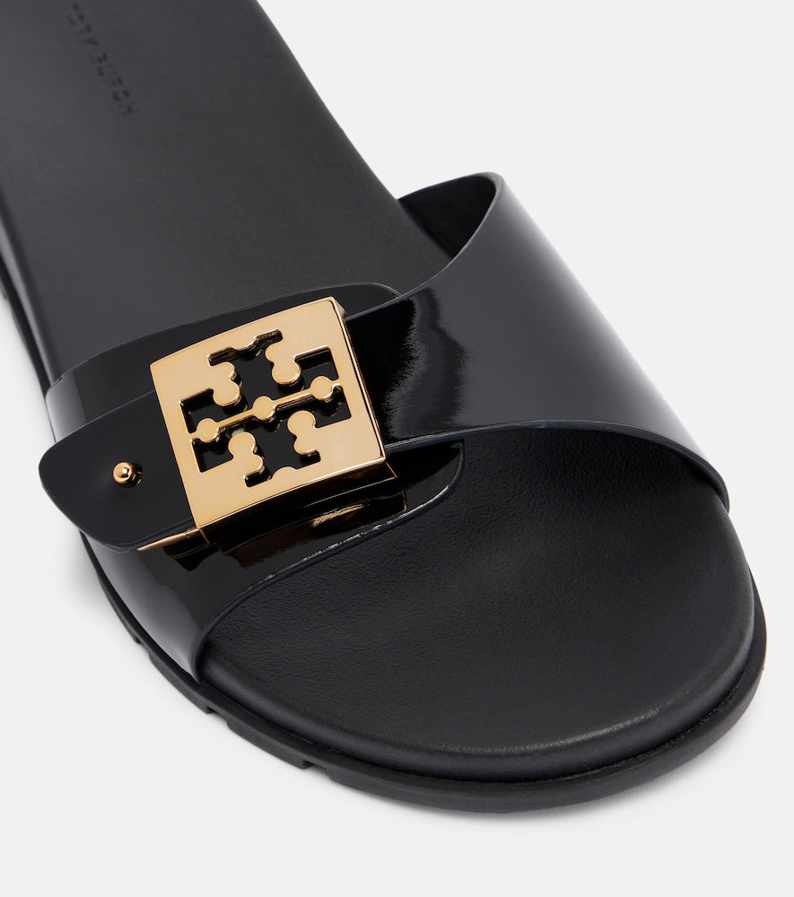 Tory Burch Double T slides