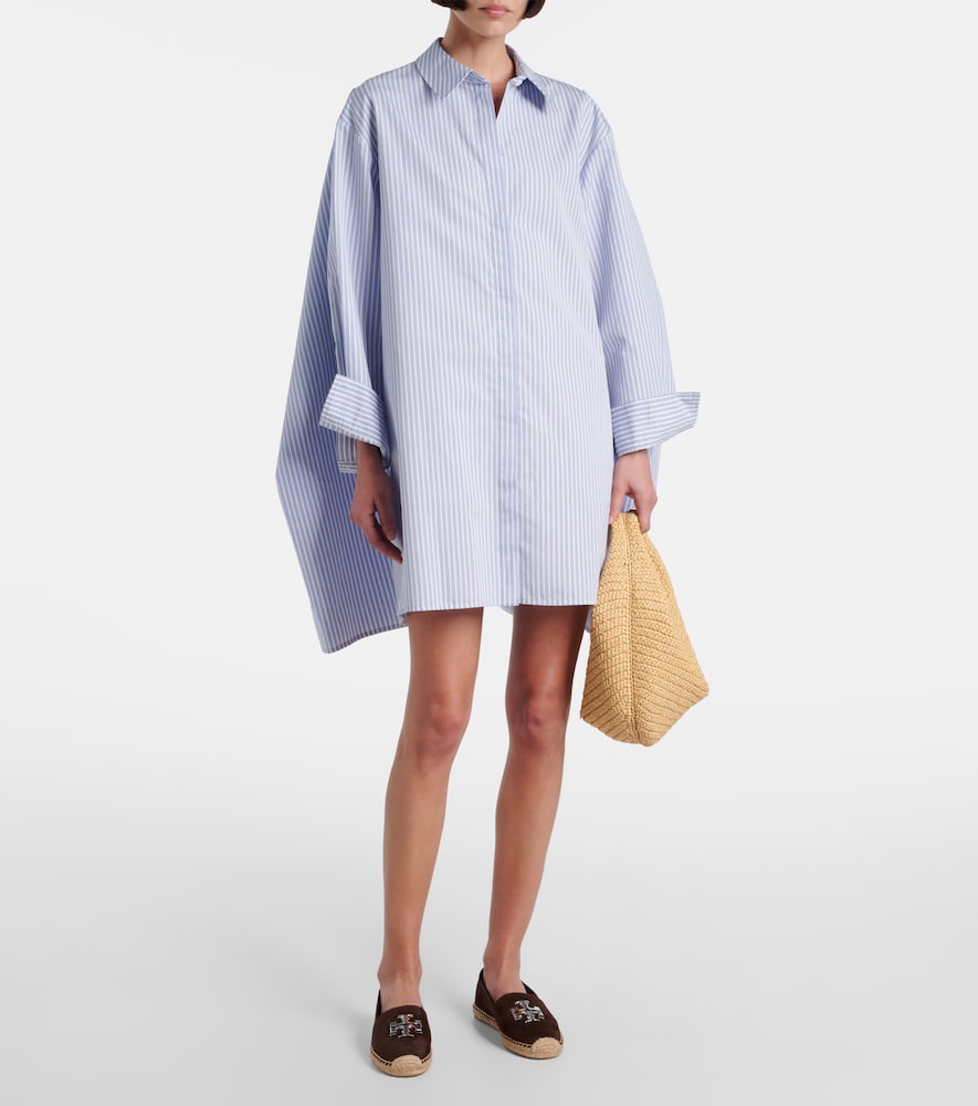 Tory Burch Double T suede espadrilles