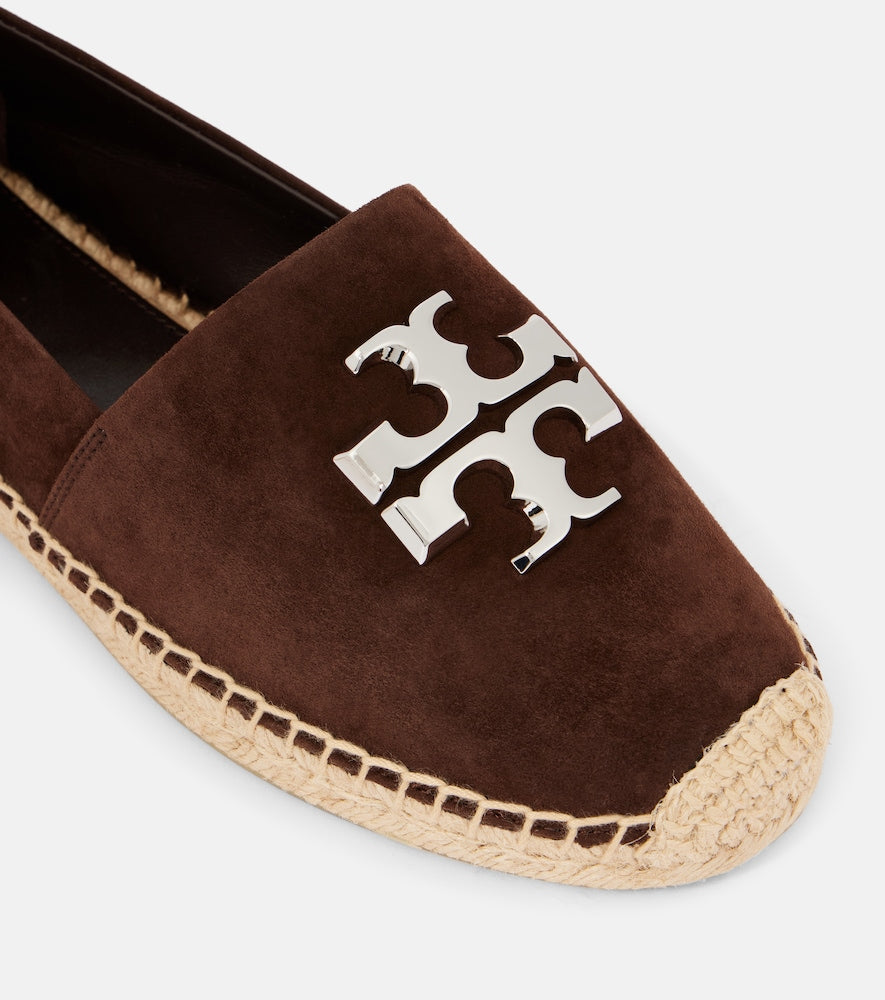 Tory Burch Double T suede espadrilles