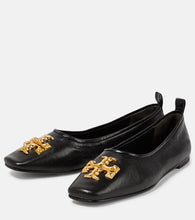 Tory Burch Eleanor leather ballet flats