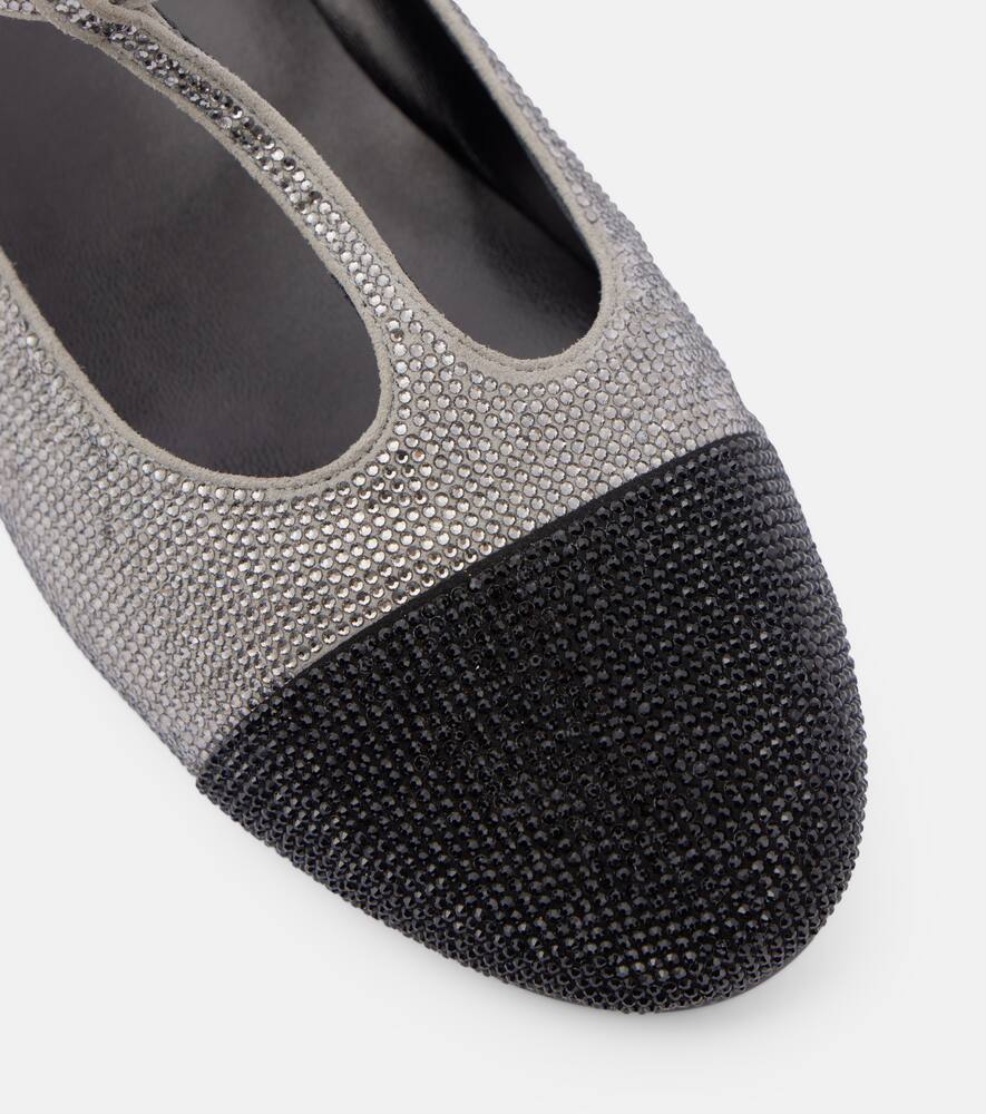 Tory Burch Embellished Mary Jane flats