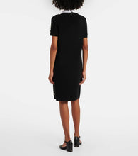 Tory Burch Embellished wool-blend midi dress