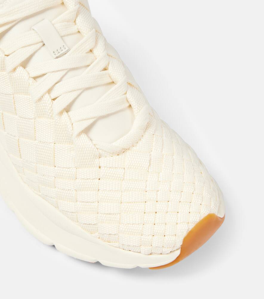 Tory Burch Good Luck woven trainers