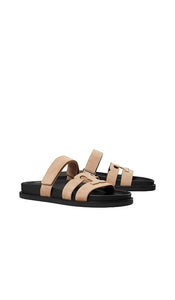 Tory Burch Ines Sport Slide in Beige
