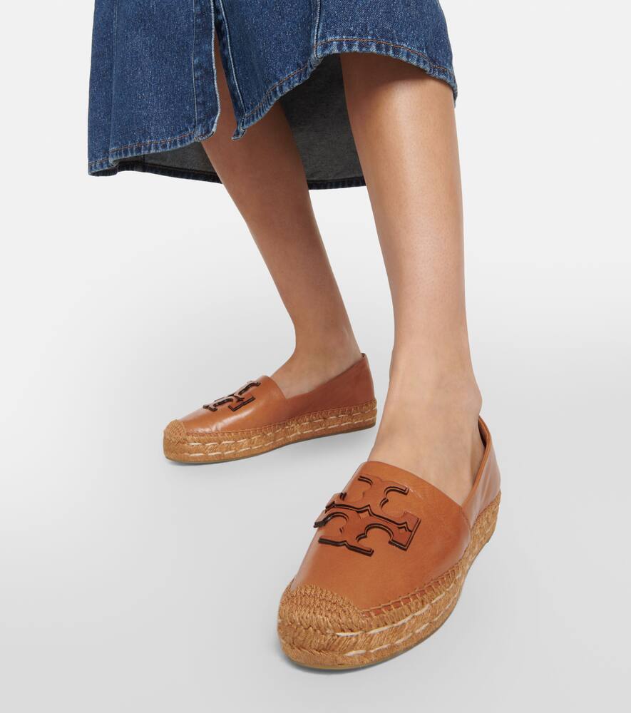 Tory Burch Ines leather platform espadrilles