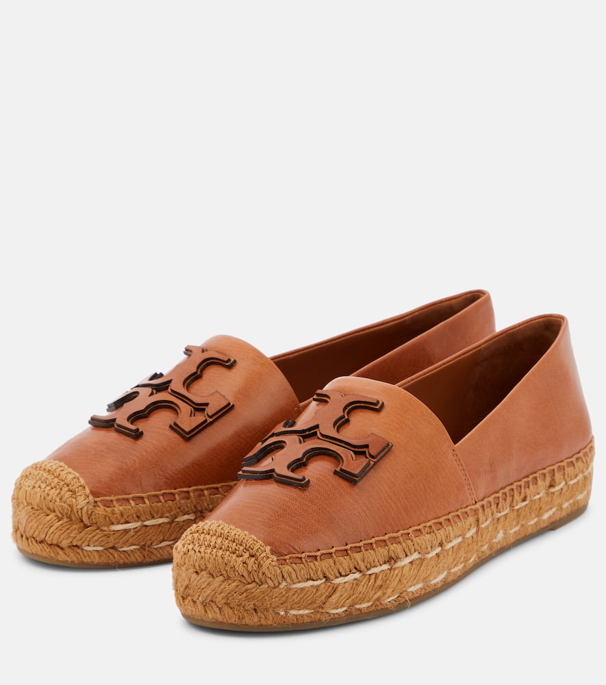 Tory Burch Ines leather platform espadrilles