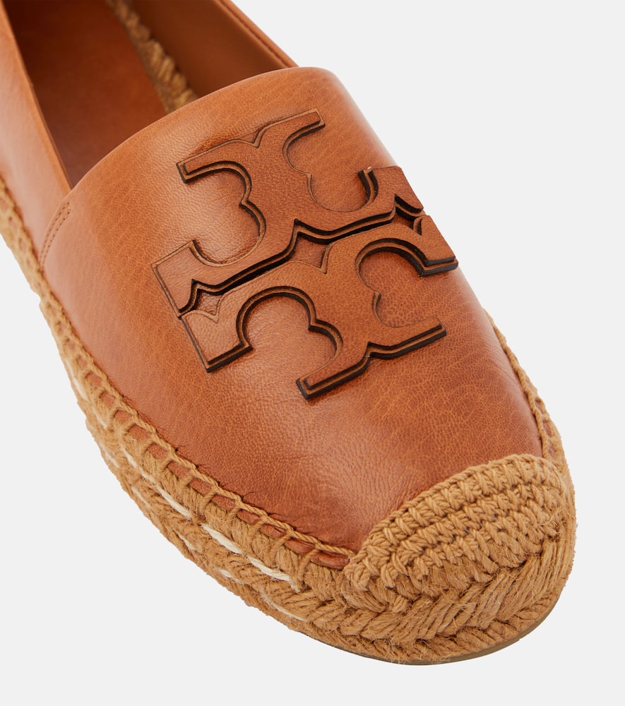 Tory Burch Ines leather platform espadrilles