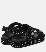 Tory Burch Kira Stud suede sandals