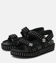 Tory Burch Kira Stud suede sandals