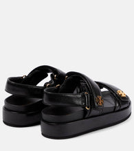 Tory Burch Kira leather platform sandals