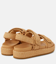 Tory Burch Kira raffia sandals