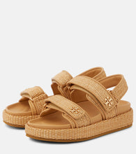 Tory Burch Kira raffia sandals
