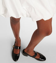 Tory Burch Logo leather Mary Jane pumps
