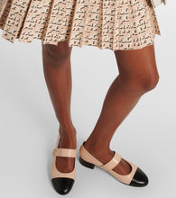 Tory Burch Logo leather Mary Jane pumps